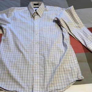 Izod Checked Button Up